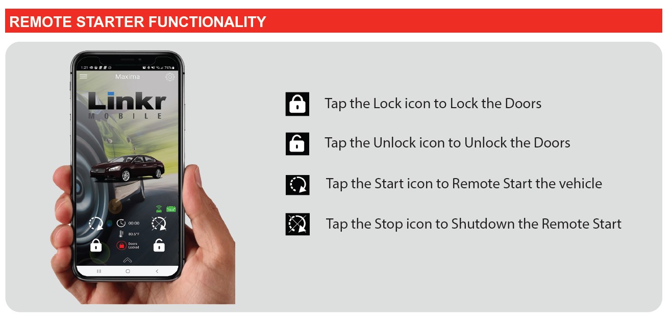 MyCar Remote Start Functiion